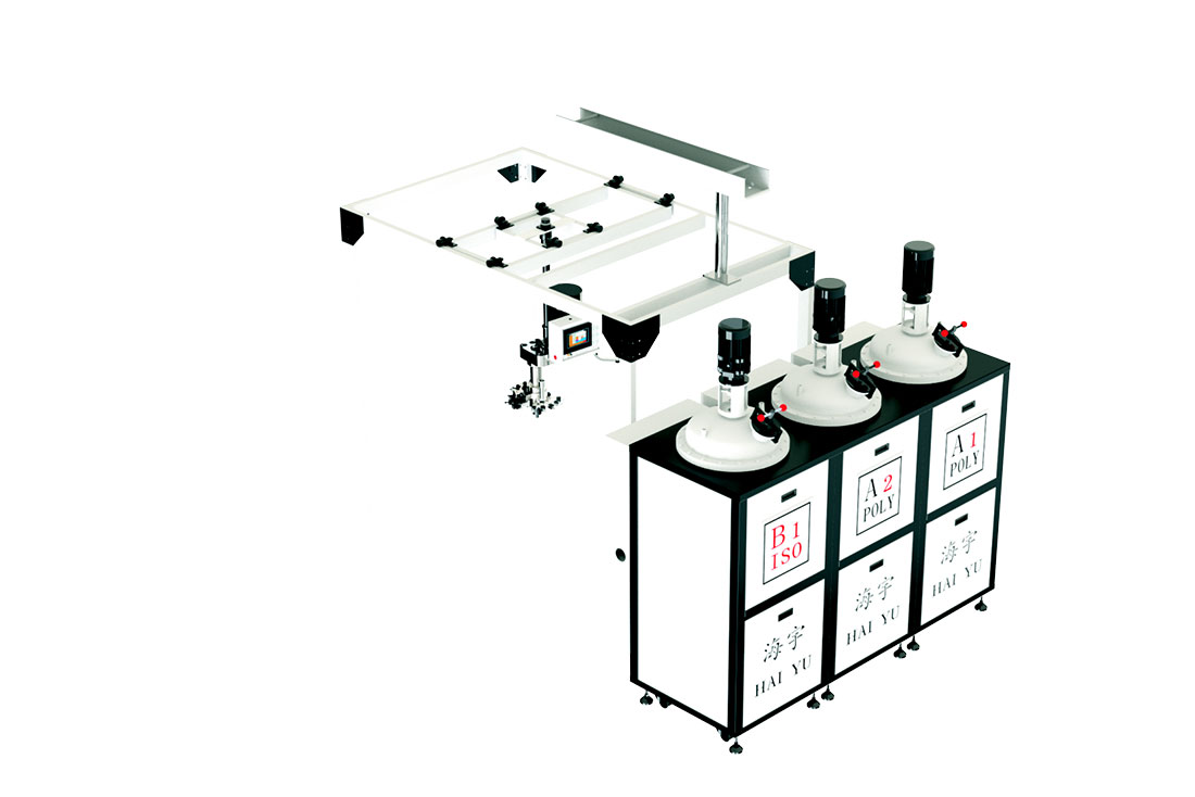 HY-P2I1-120MPolyurethane Foam Casting Machine