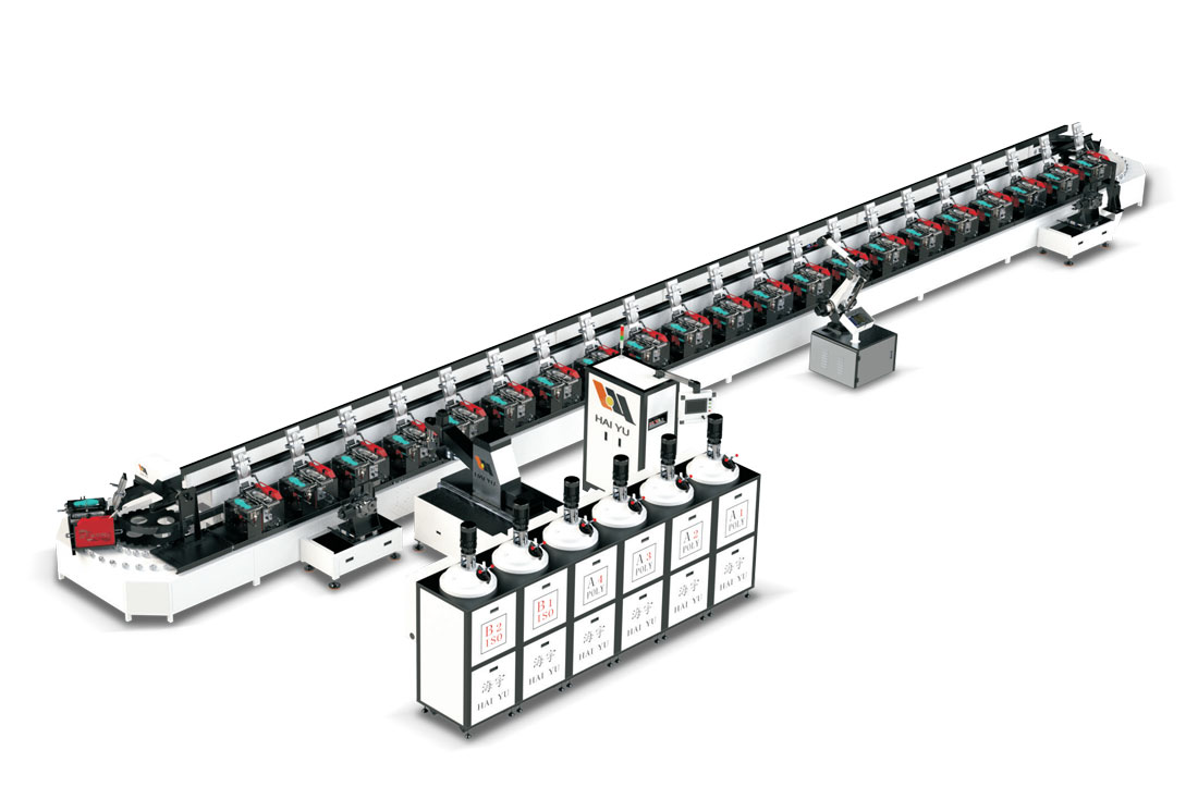 HY-FP4I2-120A/250AFully Automatic Polyurethane Pouring Machine With Auxiliary Tooling